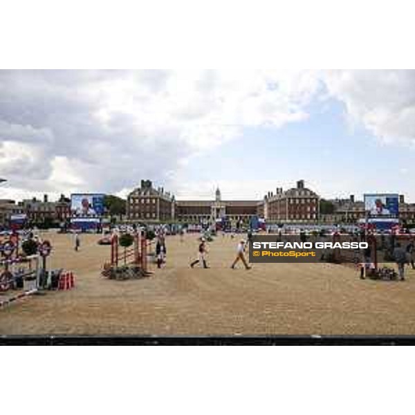 LGCT of London - general view, arena view, panoramic view, wide view, full house, full vip lounge, crowd, public - London, Royal Hospital Chelsea - 2 August 2019 - ph.Stefano Grasso/LGCT
