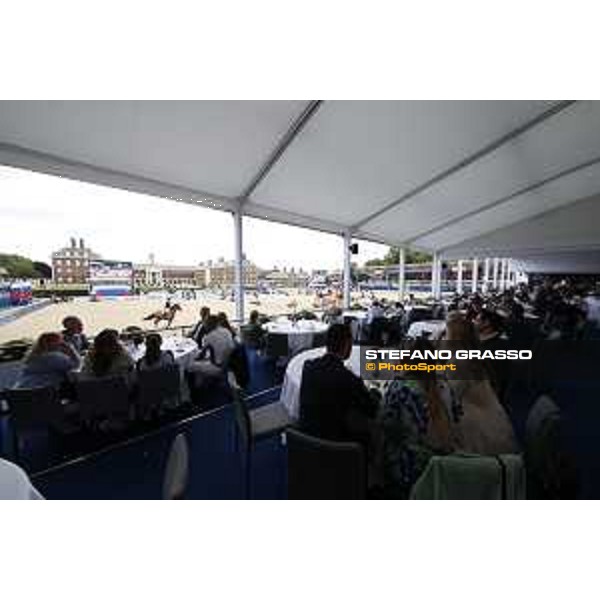 LGCT of London - general view, arena view, panoramic view, wide view, full house, full vip lounge, crowd, public - London, Royal Hospital Chelsea - 2 August 2019 - ph.Stefano Grasso/LGCT