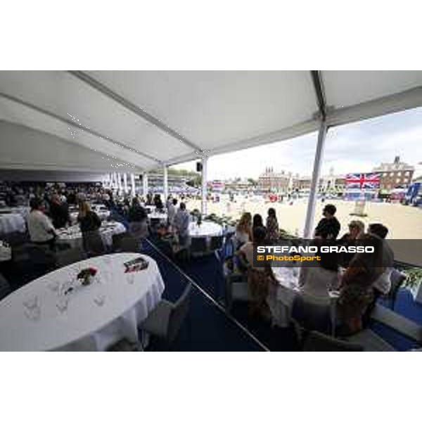 LGCT of London - general view, arena view, panoramic view, wide view, full house, full vip lounge, crowd, public - London, Royal Hospital Chelsea - 2 August 2019 - ph.Stefano Grasso/LGCT