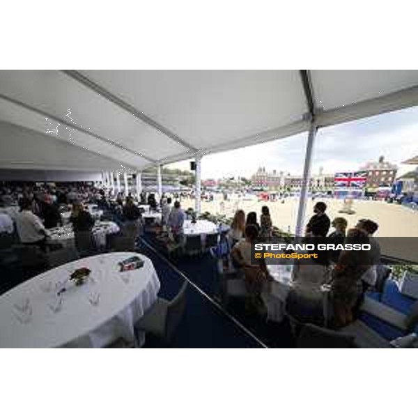 LGCT of London - general view, arena view, panoramic view, wide view, full house, full vip lounge, crowd, public - London, Royal Hospital Chelsea - 2 August 2019 - ph.Stefano Grasso/LGCT