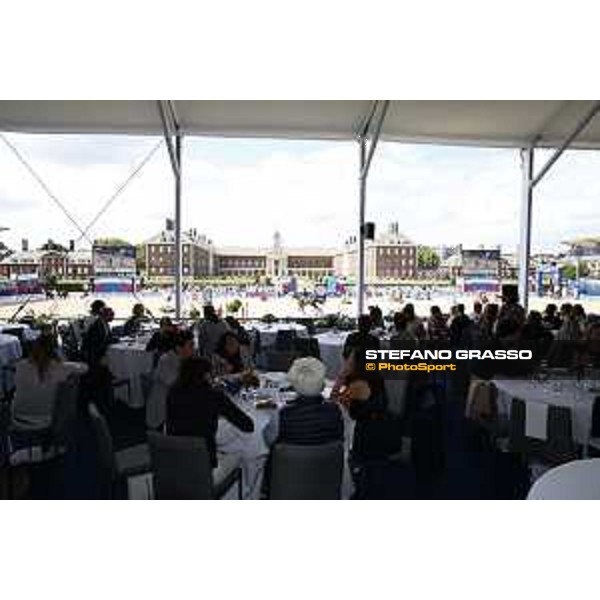 LGCT of London - general view, arena view, panoramic view, wide view, full house, full vip lounge, crowd, public - London, Royal Hospital Chelsea - 2 August 2019 - ph.Stefano Grasso/LGCT