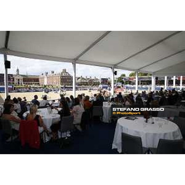 LGCT of London - general view, arena view, panoramic view, wide view, full house, full vip lounge, crowd, public - London, Royal Hospital Chelsea - 2 August 2019 - ph.Stefano Grasso/LGCT