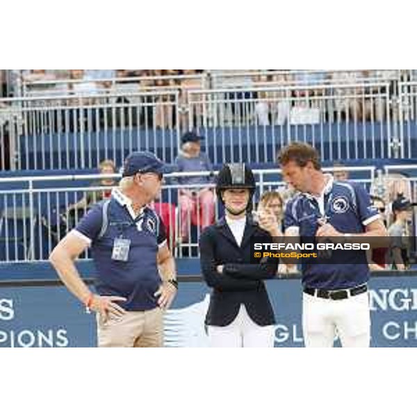 LGCT of London - Jennifer Gates (USA), Harrie Smolders (NED) - London, Royal Hospital Chelsea - 3 August 2019 - ph.Stefano Grasso/LGCT