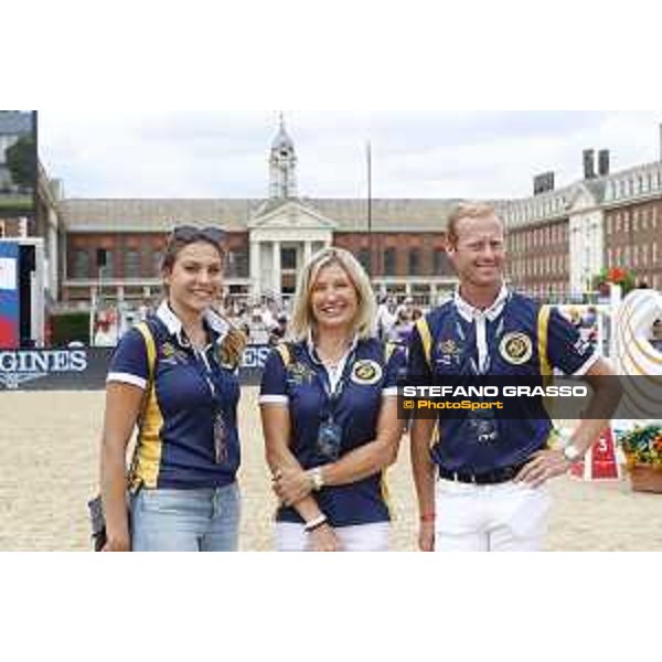 LGCT of London - Anna Kellnerova (CZE), Jessica Kurten, Niels Bruynseels (BEL) - London, Royal Hospital Chelsea - 3 August 2019 - ph.Stefano Grasso/LGCT