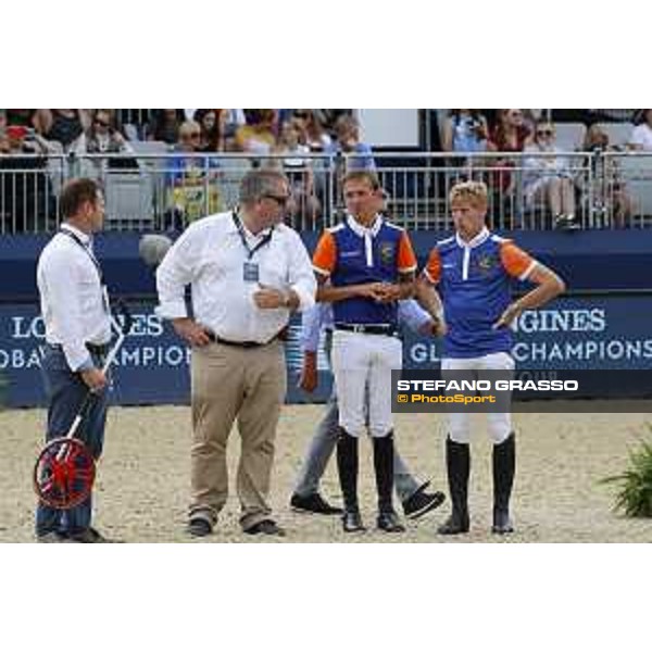 LGCT of London - Alan Wade, Bertram Allen (IRL), Marcus Ehning (GER) - London, Royal Hospital Chelsea - 3 August 2019 - ph.Stefano Grasso/LGCT