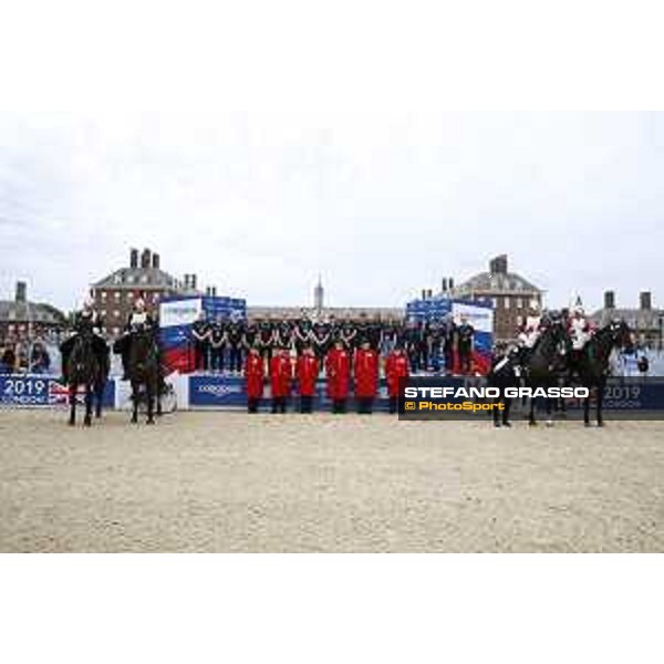 LGCT of London - Chelsea Pensioners and Volunteers team - London, Royal Hospital Chelsea - 4 August 2019 - ph.Stefano Grasso/LGCT