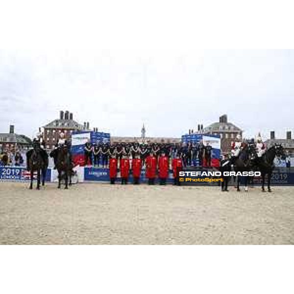 LGCT of London - Chelsea Pensioners and Volunteers team - London, Royal Hospital Chelsea - 4 August 2019 - ph.Stefano Grasso/LGCT