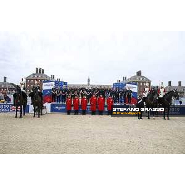 LGCT of London - Chelsea Pensioners and Volunteers team - London, Royal Hospital Chelsea - 4 August 2019 - ph.Stefano Grasso/LGCT