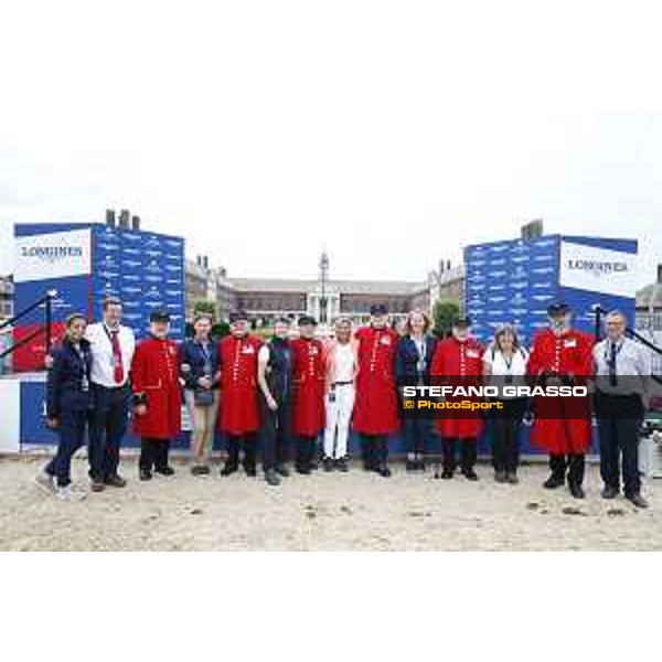 LGCT of London - Chelsea Pensioners and Stewarding team - London, Royal Hospital Chelsea - 4 August 2019 - ph.Stefano Grasso/LGCT