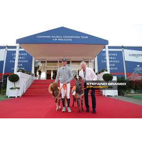 LGCT of London - Rory Bremner, Ben Maher (GBR), The Brooks Charity - London, Royal Hospital Chelsea - 2 August 2019 - ph.Stefano Grasso/LGCT