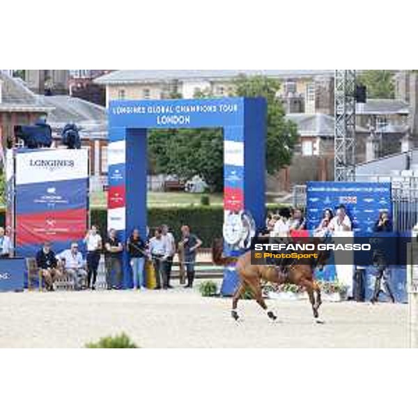 LGCT of London - Warm up - Edwina Tops-Alexander (AUS) - London, Royal Hospital Chelsea - 1 August 2019 - ph.Stefano Grasso/LGCT