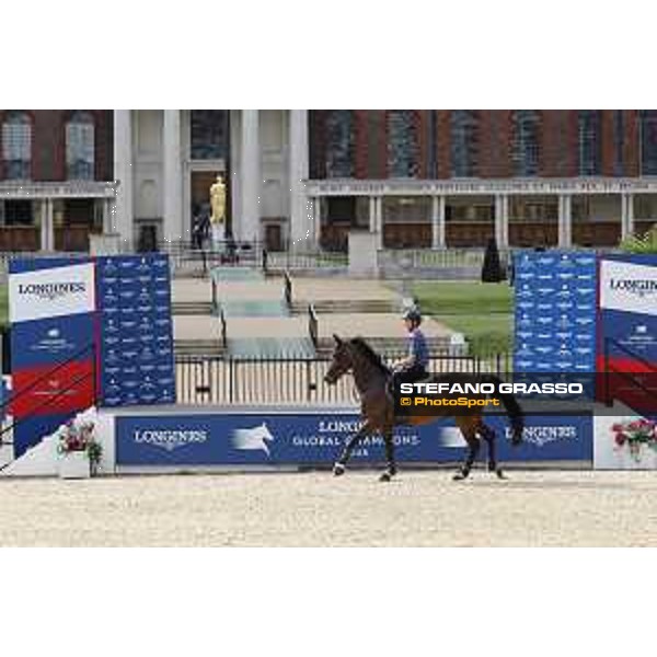 LGCT of London - Warm up - Scott Brash (GBR) - London, Royal Hospital Chelsea - 1 August 2019 - ph.Stefano Grasso/LGCT