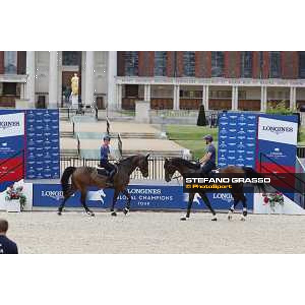LGCT of London - Warm up - Scott Brash (GBR) - London, Royal Hospital Chelsea - 1 August 2019 - ph.Stefano Grasso/LGCT