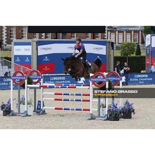 LGCT of London - Warm up - Scott Brash (GBR) - London, Royal Hospital Chelsea - 1 August 2019 - ph.Stefano Grasso/LGCT