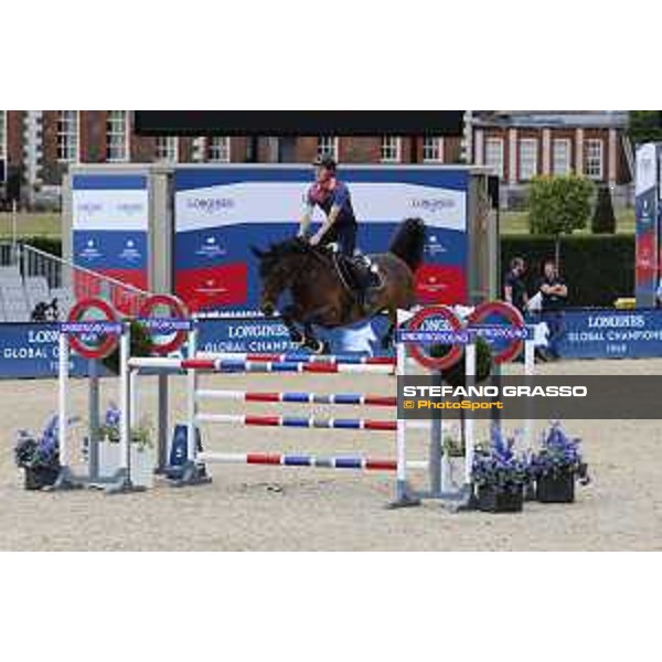 LGCT of London - Warm up - Scott Brash (GBR) - London, Royal Hospital Chelsea - 1 August 2019 - ph.Stefano Grasso/LGCT