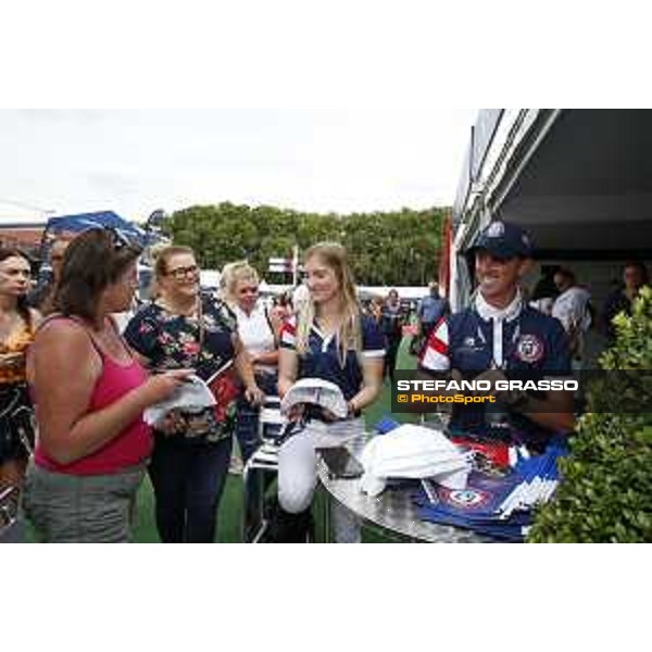 LGCT of London - Various - London Knight autograph session - London, Royal Hospital Chelsea - 3 August 2019 - ph.Stefano Grasso/LGCT