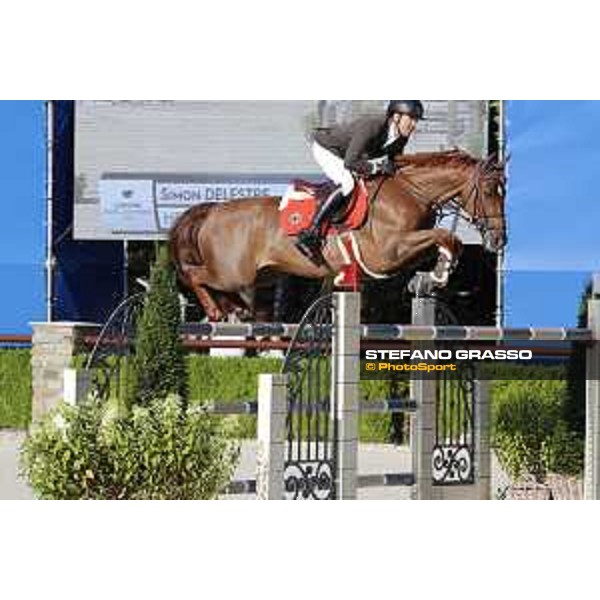 LGCT of Valkenswaard - Grand Prix - Simon Delestre (FRA) on Hermes Ryan - Valkenswaard , Tops International Arena - 10 August 2019 - ph.Stefano Grasso/LGCT