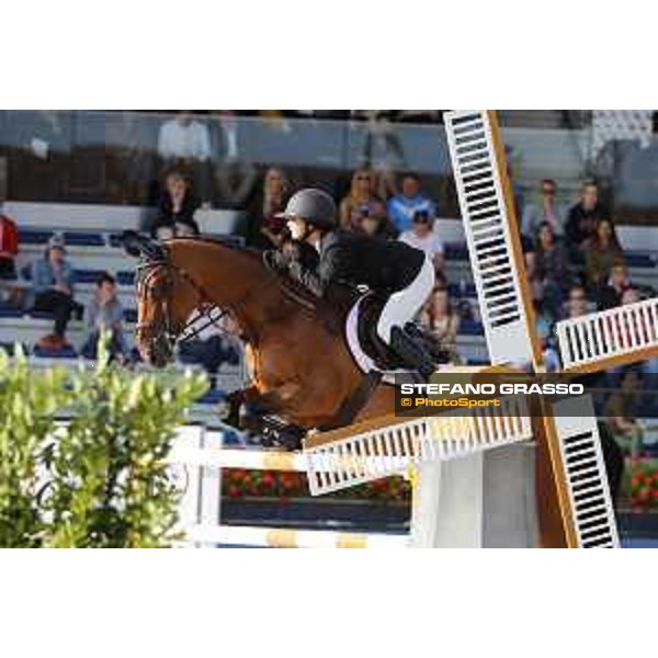 LGCT of Valkenswaard - Grand Prix - Georgina Bloomberg (USA) on Quibelle - Valkenswaard , Tops International Arena - 10 August 2019 - ph.Stefano Grasso/LGCT