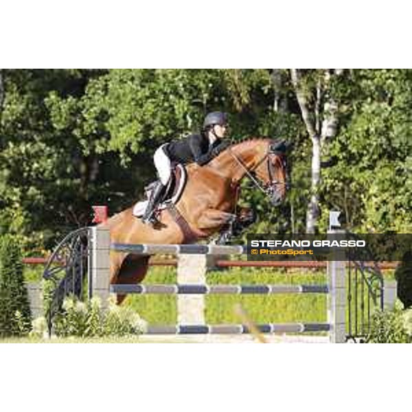 LGCT of Valkenswaard - Grand Prix - Georgina Bloomberg (USA) on Quibelle - Valkenswaard , Tops International Arena - 10 August 2019 - ph.Stefano Grasso/LGCT