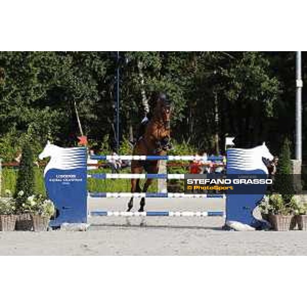 LGCT of Valkenswaard - Grand Prix - Georgina Bloomberg (USA) on Quibelle - Valkenswaard , Tops International Arena - 10 August 2019 - ph.Stefano Grasso/LGCT