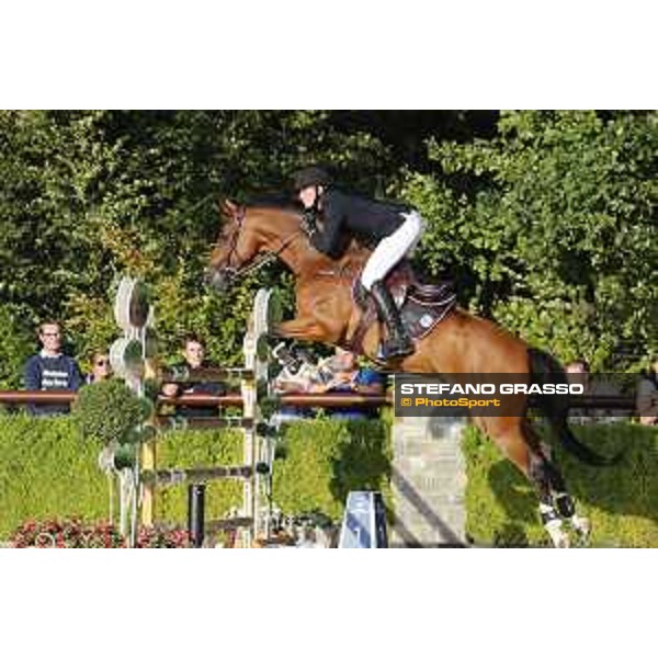 LGCT of Valkenswaard - Grand Prix - Kevin Staut (FRA) on For Joy van?t Zorgvliet HDC - Valkenswaard , Tops International Arena - 10 August 2019 - ph.Stefano Grasso/LGCT