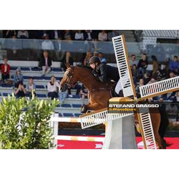 LGCT of Valkenswaard - Grand Prix - Kevin Staut (FRA) on For Joy van?t Zorgvliet HDC - Valkenswaard , Tops International Arena - 10 August 2019 - ph.Stefano Grasso/LGCT
