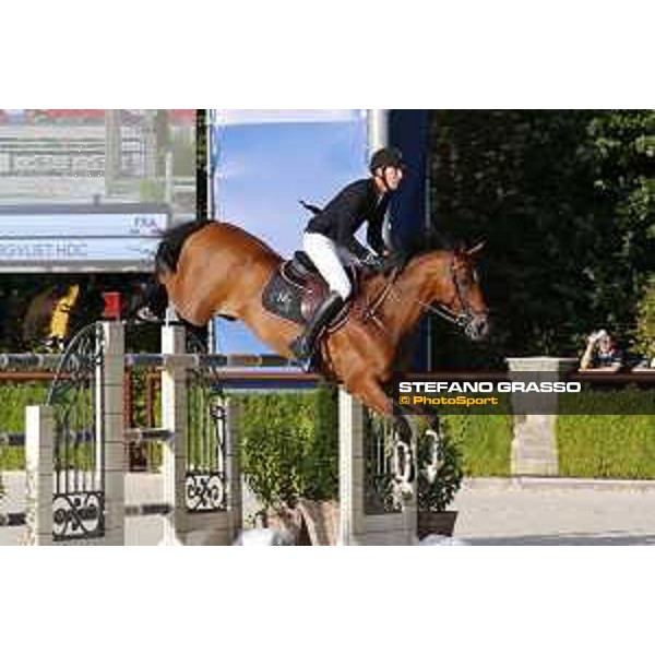 LGCT of Valkenswaard - Grand Prix - Kevin Staut (FRA) on For Joy van?t Zorgvliet HDC - Valkenswaard , Tops International Arena - 10 August 2019 - ph.Stefano Grasso/LGCT