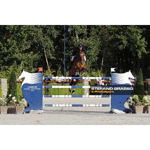 LGCT of Valkenswaard - Grand Prix - Kevin Staut (FRA) on For Joy van?t Zorgvliet HDC - Valkenswaard , Tops International Arena - 10 August 2019 - ph.Stefano Grasso/LGCT