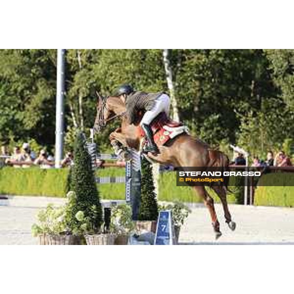 LGCT of Valkenswaard - Grand Prix - Simon Delestre (FRA) on Hermes Ryan - Valkenswaard , Tops International Arena - 10 August 2019 - ph.Stefano Grasso/LGCT