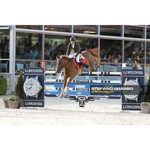 LGCT of Valkenswaard - Grand Prix - Simon Delestre (FRA) on Hermes Ryan - Valkenswaard , Tops International Arena - 10 August 2019 - ph.Stefano Grasso/LGCT