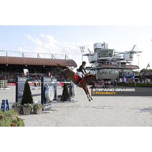 LGCT of Valkenswaard - Grand Prix - Simon Delestre (FRA) on Hermes Ryan - Valkenswaard , Tops International Arena - 10 August 2019 - ph.Stefano Grasso/LGCT