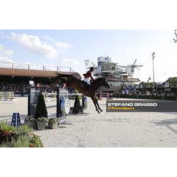LGCT of Valkenswaard - Grand Prix - Bassem Hassan Mohammed (QAT) on Gunder - Valkenswaard , Tops International Arena - 10 August 2019 - ph.Stefano Grasso/LGCT