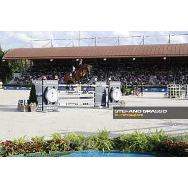 LGCT of Valkenswaard - Grand Prix - Georgina Bloomberg (USA) on Quibelle - Valkenswaard , Tops International Arena - 10 August 2019 - ph.Stefano Grasso/LGCT