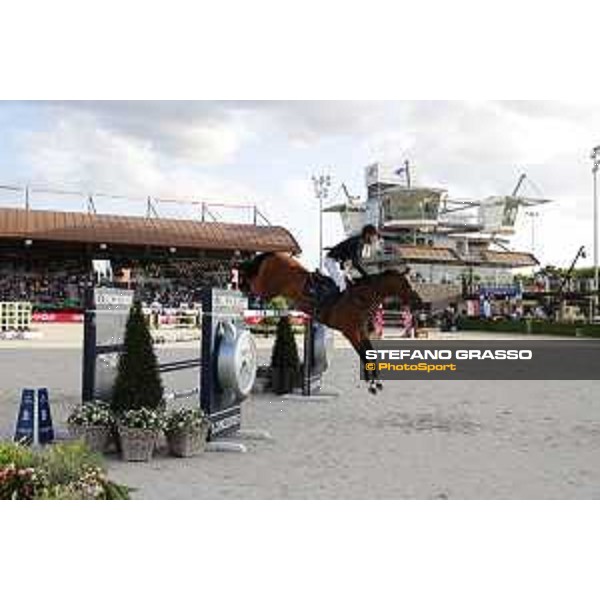 LGCT of Valkenswaard - Grand Prix - Kevin Staut (FRA) on For Joy van?t Zorgvliet HDC - Valkenswaard , Tops International Arena - 10 August 2019 - ph.Stefano Grasso/LGCT