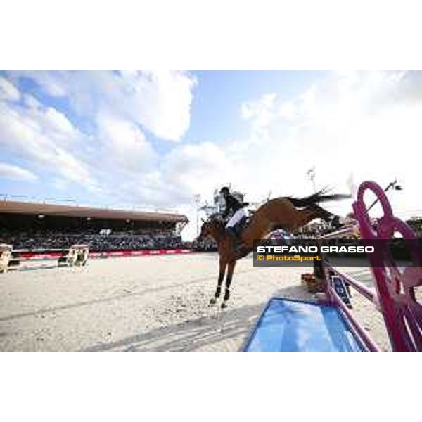 LGCT of Valkenswaard - Grand Prix - Kevin Staut (FRA) on For Joy van?t Zorgvliet HDC - Valkenswaard , Tops International Arena - 10 August 2019 - ph.Stefano Grasso/LGCT