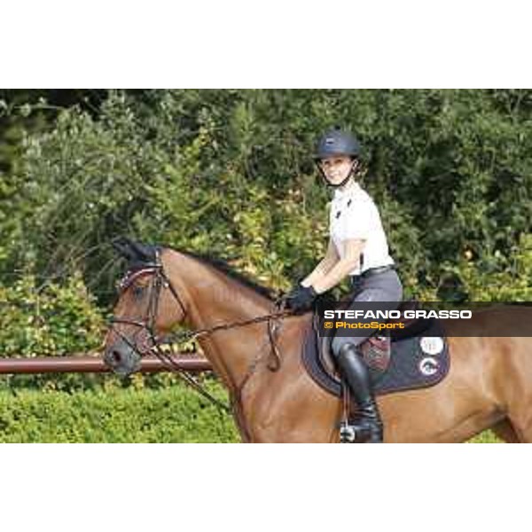 LGCT of Valkenswaard - Behind the scenes - Georgina Bloomberg (USA) - Valkenswaard , Tops International Arena - 8 August 2019 - ph.Stefano Grasso/LGCT