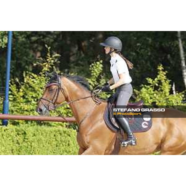 LGCT of Valkenswaard - Behind the scenes - Georgina Bloomberg (USA) - Valkenswaard , Tops International Arena - 8 August 2019 - ph.Stefano Grasso/LGCT