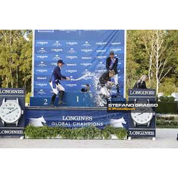 LGCT of Valkenswaard - Grand Prix Prize giving ceremony - Champagne shower - Valkenswaard , Tops International Arena - 10 August 2019 - ph.Stefano Grasso/LGCT
