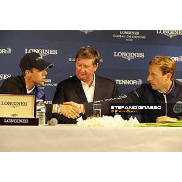 LGCT of Valkenswaard - Grand Prix Press conference- Maikel Van Der Vleuten (NED), Jan Tops - Valkenswaard , Tops International Arena - 10 August 2019 - ph.Stefano Grasso/LGCT