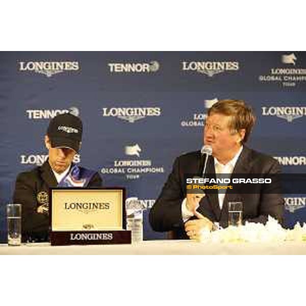 LGCT of Valkenswaard - Grand Prix Press conference- Maikel Van Der Vleuten (NED), Jan Tops - Valkenswaard , Tops International Arena - 10 August 2019 - ph.Stefano Grasso/LGCT