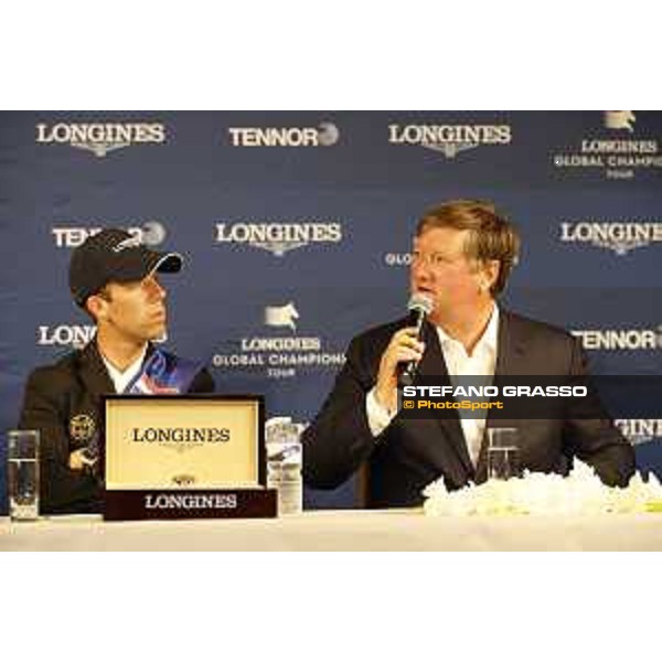 LGCT of Valkenswaard - Grand Prix Press conference- Maikel Van Der Vleuten (NED), Jan Tops - Valkenswaard , Tops International Arena - 10 August 2019 - ph.Stefano Grasso/LGCT