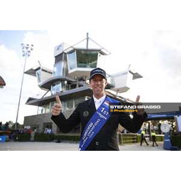 LGCT of Valkenswaard - Grand Prix Prize giving ceremony - Maikel Van Der Vleuten (NED) - Valkenswaard , Tops International Arena - 10 August 2019 - ph.Stefano Grasso/LGCT