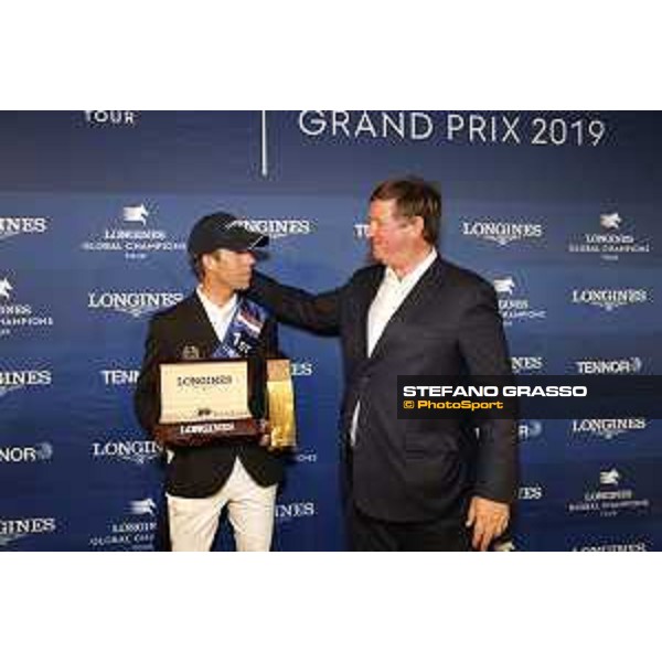 LGCT of Valkenswaard - Grand Prix Press conference- Maikel Van Der Vleuten (NED), Jan Tops - Valkenswaard , Tops International Arena - 10 August 2019 - ph.Stefano Grasso/LGCT