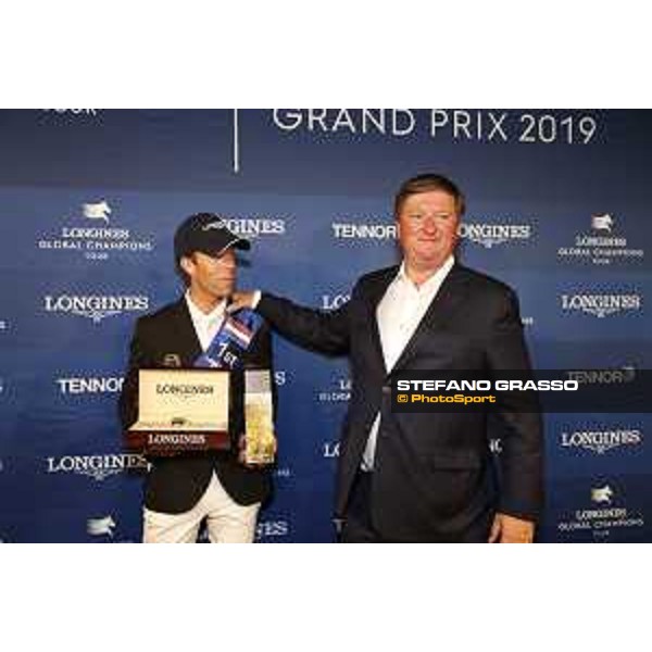 LGCT of Valkenswaard - Grand Prix Press conference- Maikel Van Der Vleuten (NED), Jan Tops - Valkenswaard , Tops International Arena - 10 August 2019 - ph.Stefano Grasso/LGCT