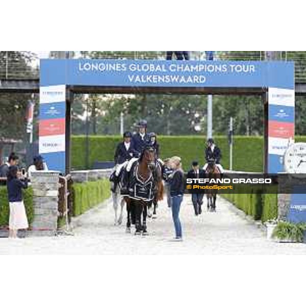 LGCT of Valkenswaard - Prize giving ceremony - Harrie Smolders (NED) - Valkenswaard , Tops International Arena - 11 August 2019 - ph.Stefano Grasso/LGCT