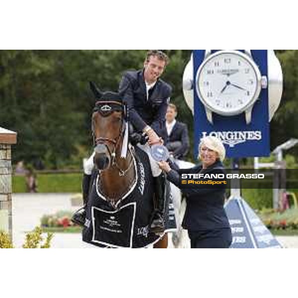 LGCT of Valkenswaard - Prize giving ceremony - Harrie Smolders (NED) - Valkenswaard , Tops International Arena - 11 August 2019 - ph.Stefano Grasso/LGCT