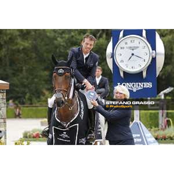 LGCT of Valkenswaard - Prize giving ceremony - Harrie Smolders (NED) - Valkenswaard , Tops International Arena - 11 August 2019 - ph.Stefano Grasso/LGCT