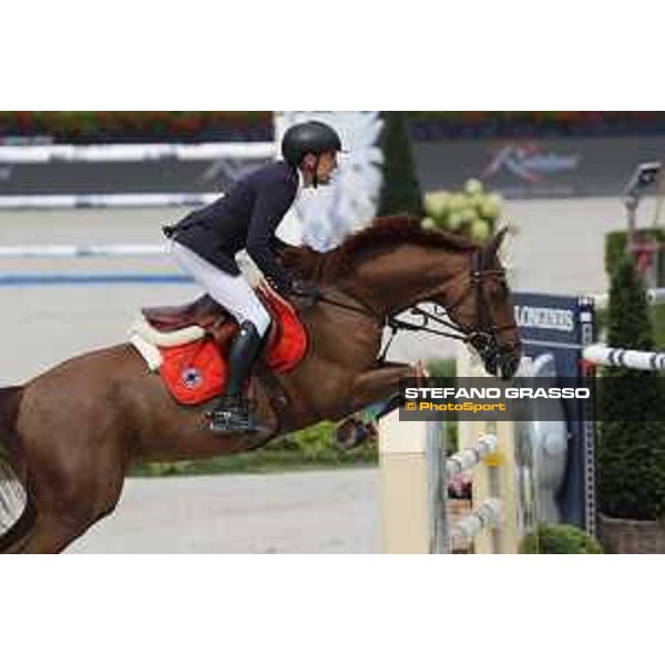 LGCT of Valkenswaard - Simon Delestre (FRA) on Hermes Ryan - Valkenswaard , Tops International Arena - 9 August 2019 - ph.Stefano Grasso/LGCT