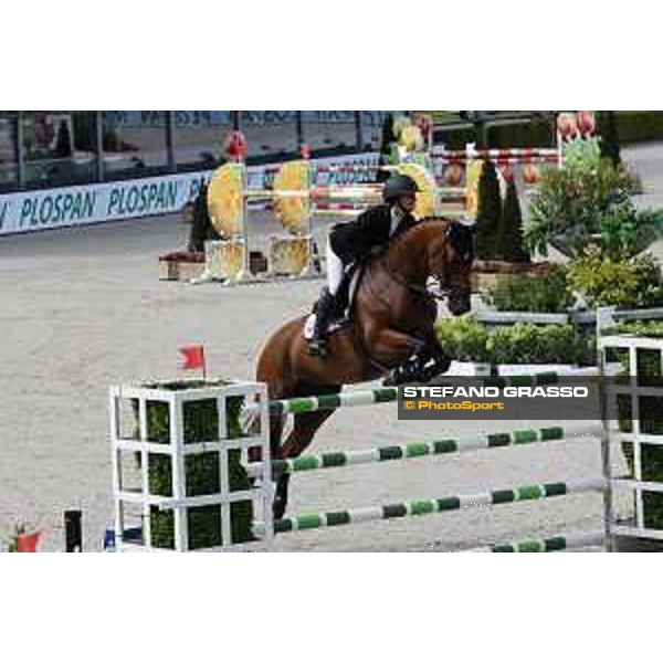 LGCT of Valkenswaard - Georgina Bloomberg (USA) on Quibelle - Valkenswaard , Tops International Arena - 9 August 2019 - ph.Stefano Grasso/LGCT