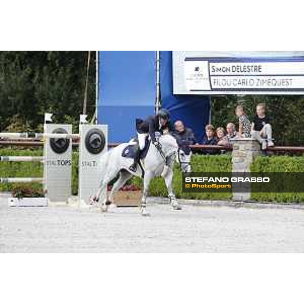 LGCT of Valkenswaard - Simon Delestre (FRA) on Filou Carlo Zimequest - Valkenswaard , Tops International Arena - 11 August 2019 - ph.Stefano Grasso/LGCT